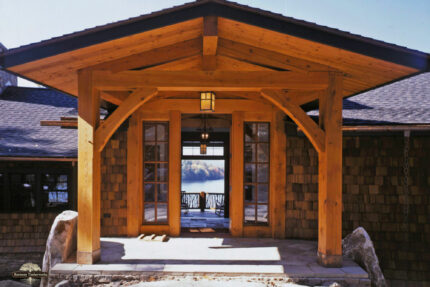 Timber Entryway