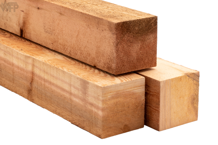 Western Red Cedar 6x6 Heavy Timbers